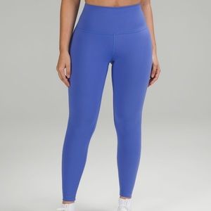 Lululemon Wunder Train Contour Fit Wild Indigo 25”